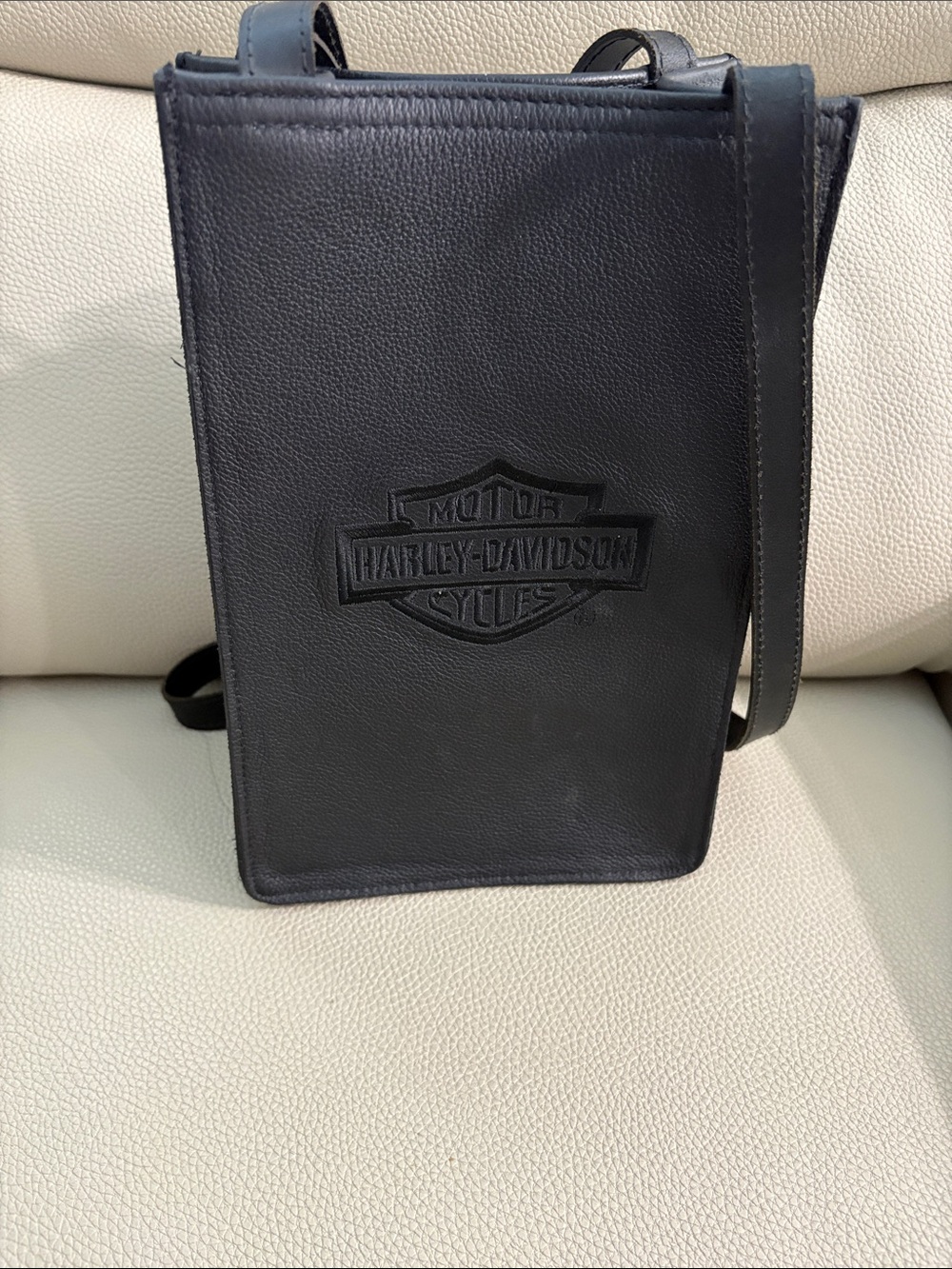 Harley-Davidson Black Leather purse